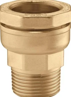 CA Anschlussverschraubung AG 32 mm x 1Zoll AG für PE-Kunststoffrohr
