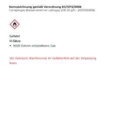 Campingaz Bunsenbrenner Labogaz 206 55 g/h - 2000020656