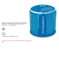 Campingaz Stechkartusche C 206 GLS 190 g 314 ml - 3000002295