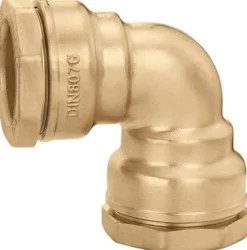 CA Winkelverschraubung für PE-Kunststoffrohr 32 mm