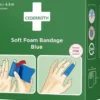 Cederroth Pflaster und Bandage Soft Foam selbsthaftend elastisch, blau - 51011010