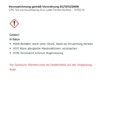 CRC Lecksuchspray Eco Leak Finder farblos - 10732-AI