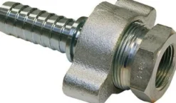 Dampfschlaucharmatur Boss Verz.Sta/Stahlguss Schl.-Gr.38mm IG 1.1/2 Zoll TEGUMA