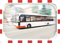 dancop Verkehrsspiegel H400xB600mm Kunststoff, rot/weiß - ED 40 X 60