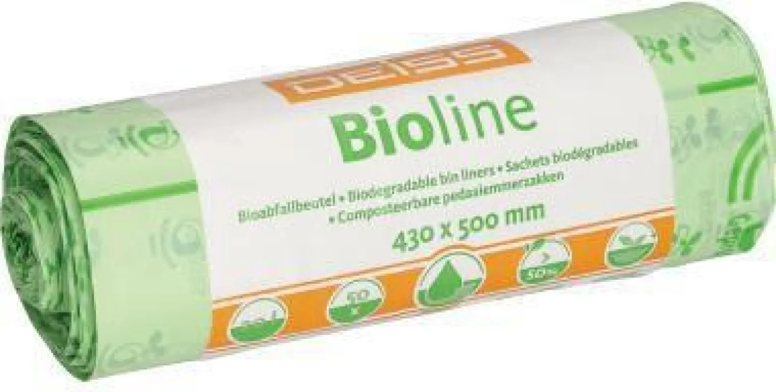 DEISS Müllbeutel 06028 kompostierb. 20l 430x500mm 50 St./Pack.