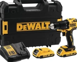 Dewalt DCD709D2T Akku-Schlagbohrschrauber XR 18 V / 2x 2,0 Ah Akku + Ladegerät in T Stak-Box