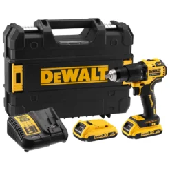 Dewalt DCD709D2T Akku-Schlagbohrschrauber XR 18 V / 2x 2,0 Ah Akku + Ladegerät in T Stak-Box