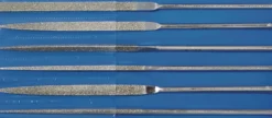 Diamantnadelfeilensatz L.140mm 6-tlg.D 126 TECWERK