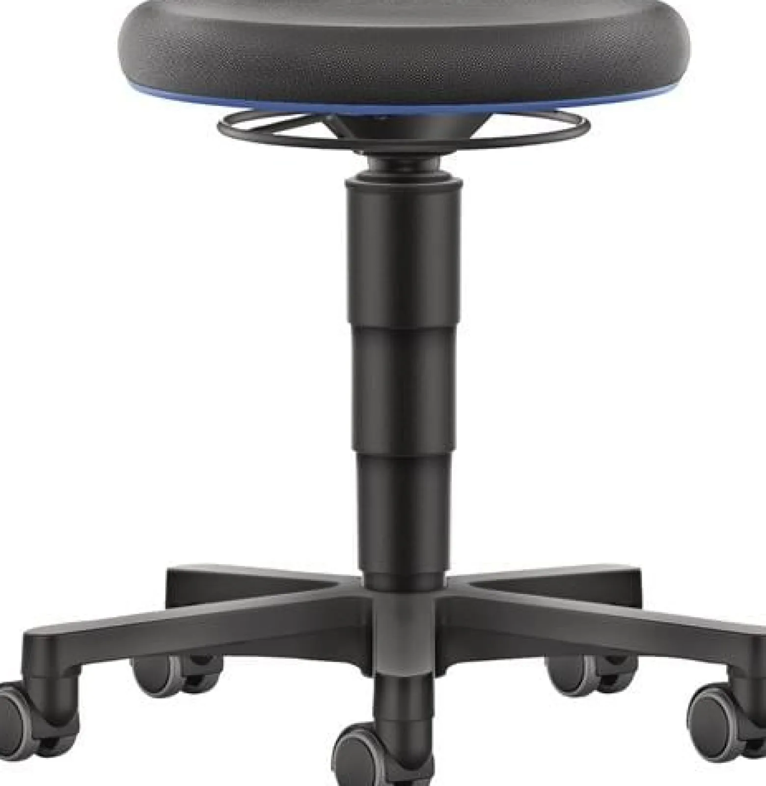 Drehhocker Rl.Integralschaum Integralschaum schwarz Sitz-H.450-650mm BIMOS
