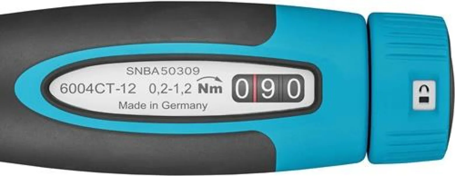 Drehmomentschraubendreher 6004CT-12 0,2-1,2 Nm HAZET