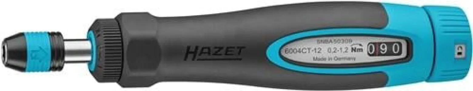 Drehmomentschraubendreher 6004CT-12 0,2-1,2 Nm HAZET