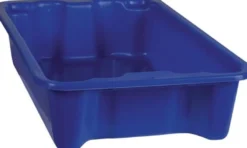 Drehstapelbehälter PP blau L590xB380xH135mm - K400/05 28405011