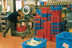 Drehstapelbehälter PP rot L590xB380xH135mm - K400/05 28405021