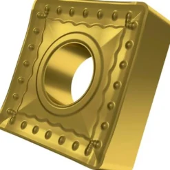 Drehwendeschneidplatte ISO SNMM 250724E-OR:T8345 D.9,12mm PVD beschichtet Gold
