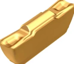 Drehwendeschneidplatte ISO LCMF 031304-CM:T8330 Breite 3mm PVD beschichtet Gold