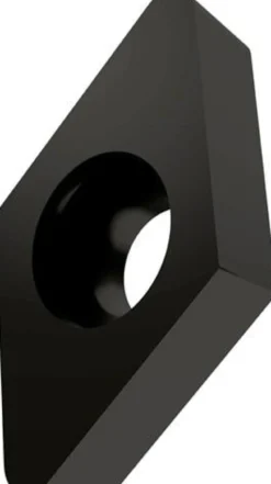 Drehwendeschneidplatte ISO DCMW 11T304:T5305 D.4,4mm MT-CVD beschichtet Schwarz