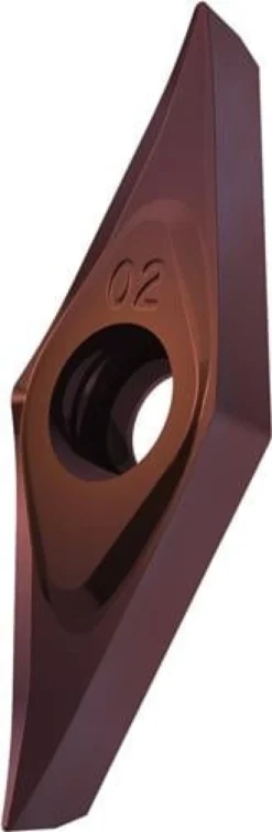 Drehwendeschneidplatte ISO VCGT 110304E-SF3:T8415 D.2,8mm PVD beschichtet