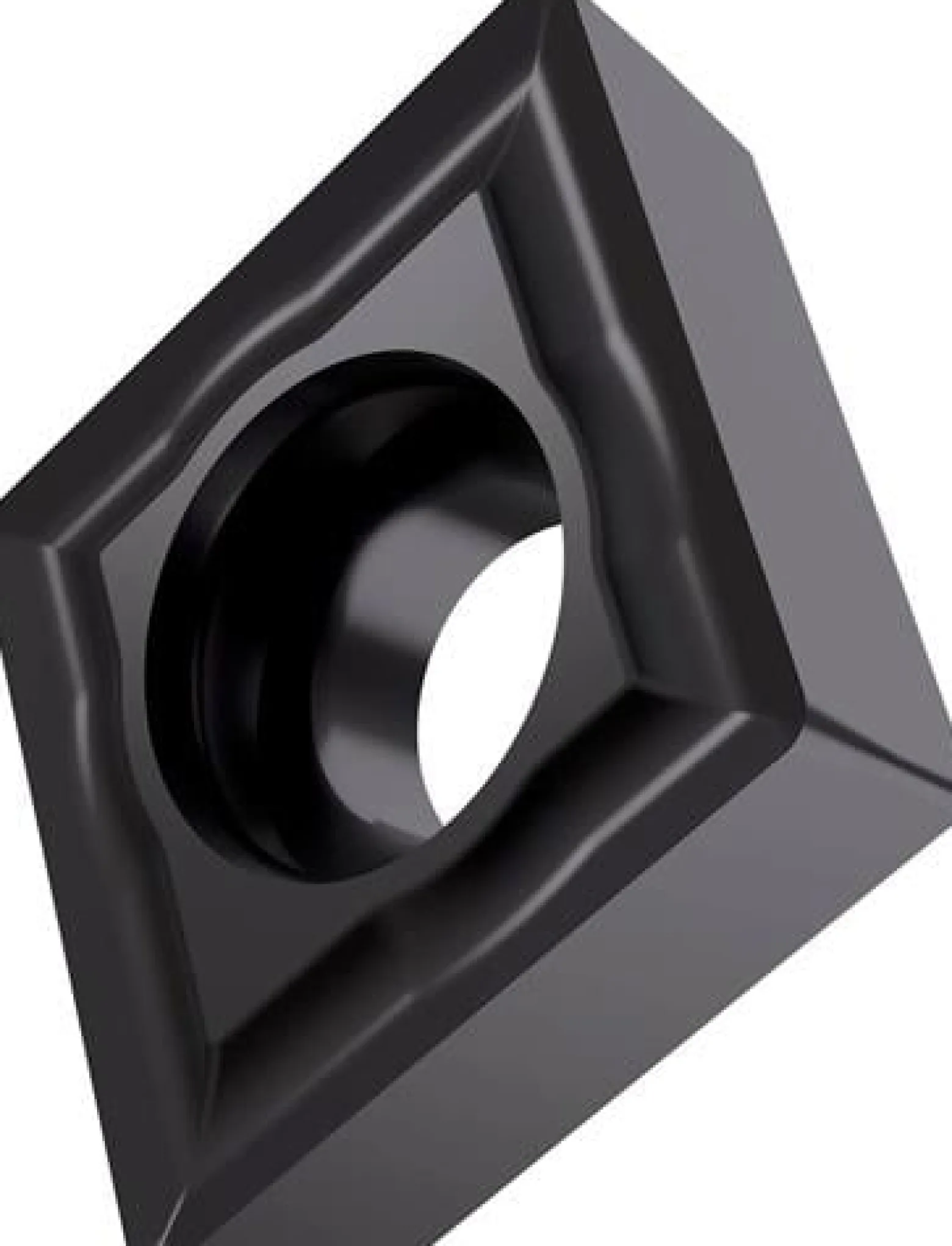 Drehwendeschneidplatte ISO CCMT 09T308E-NF2:T6310 D. 4,4mm PVD beschichtet