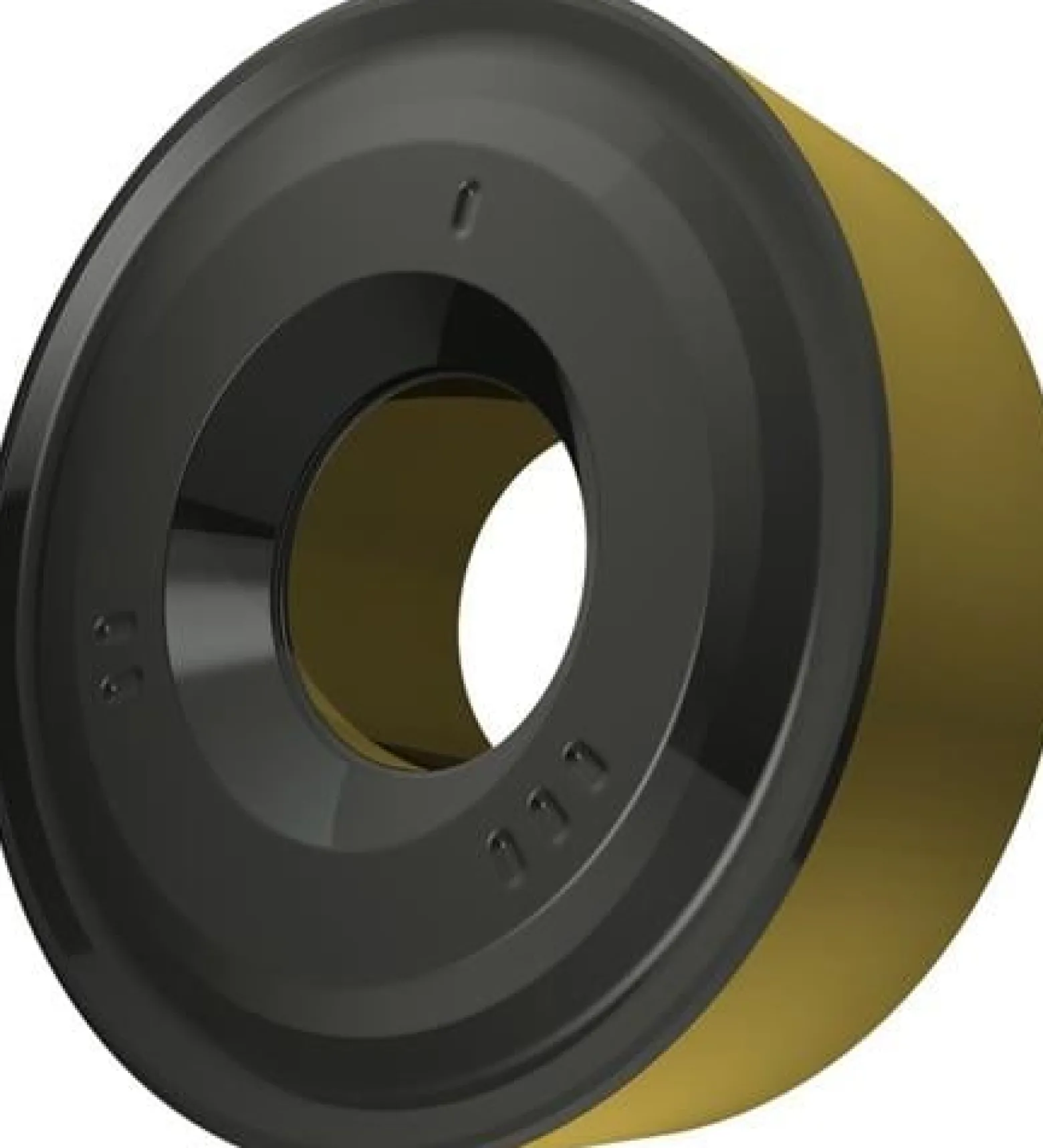 Drehwendeschneidplatte ISO RCMT 3009MO-RR4:T9415 D. 10mm MT-CVD beschichtet