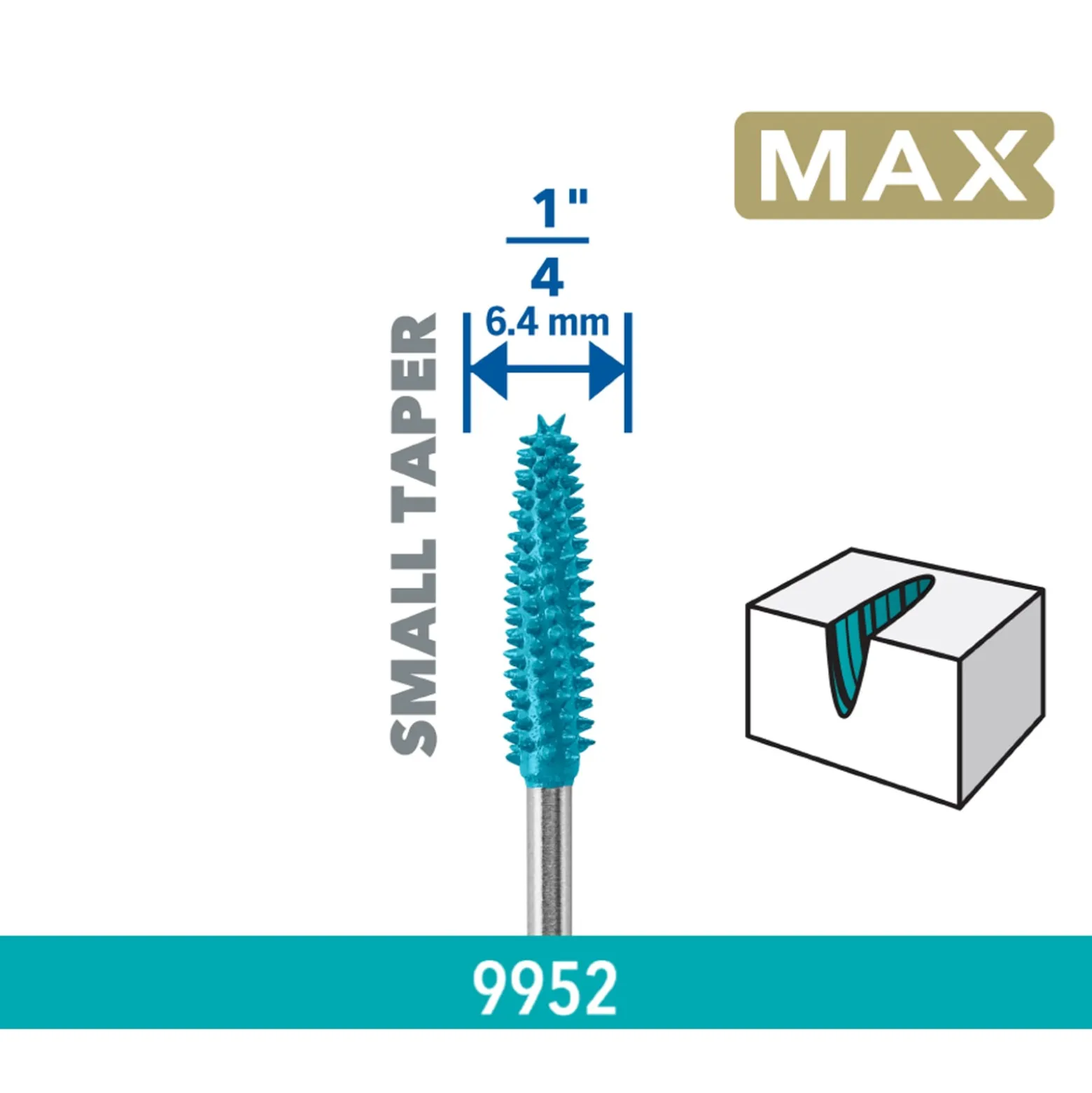 DREMEL® MAX Power Carving Kegelfräser - 26159952DM