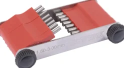Düsenlehre 1,5-3,0mm Stiftanzahl 16 St.TECWERK