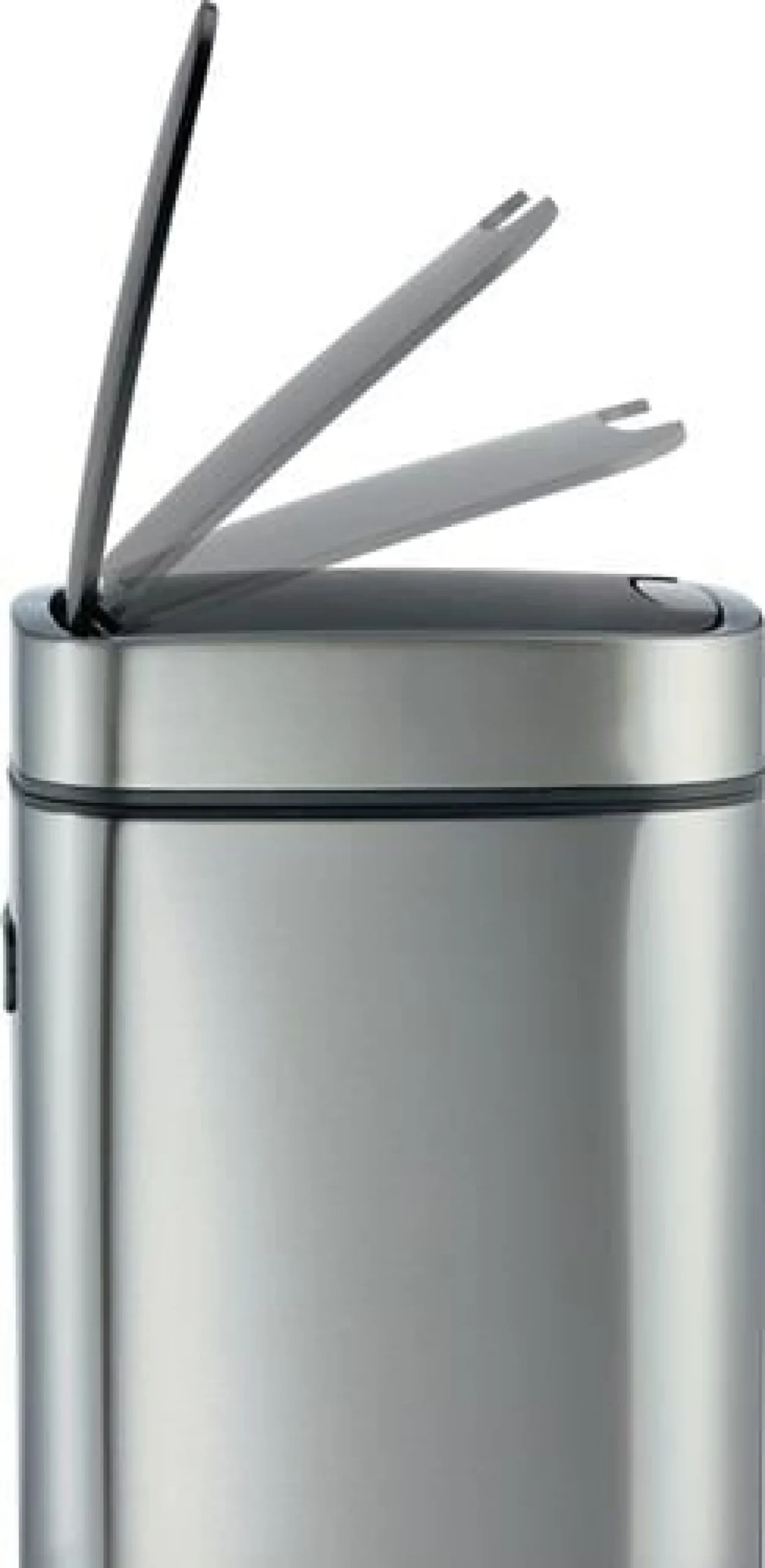 DURABLE Abfallsammler NO TOUCH 12L 12l H430mm VA/Ku.metallic silber - 342123