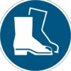 Durable Gebotszeichen ASR A1.3/DIN EN ISO 7010 Fußschutz benutzen - 173306
