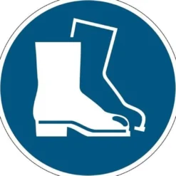 Durable Gebotszeichen ASR A1.3/DIN EN ISO 7010 Fußschutz benutzen - 173306