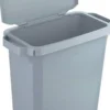 DURABLE Klappdeckel PP grau B510xT285mm f.Abfallbehälter 60l lebensmittelecht - 1800500050