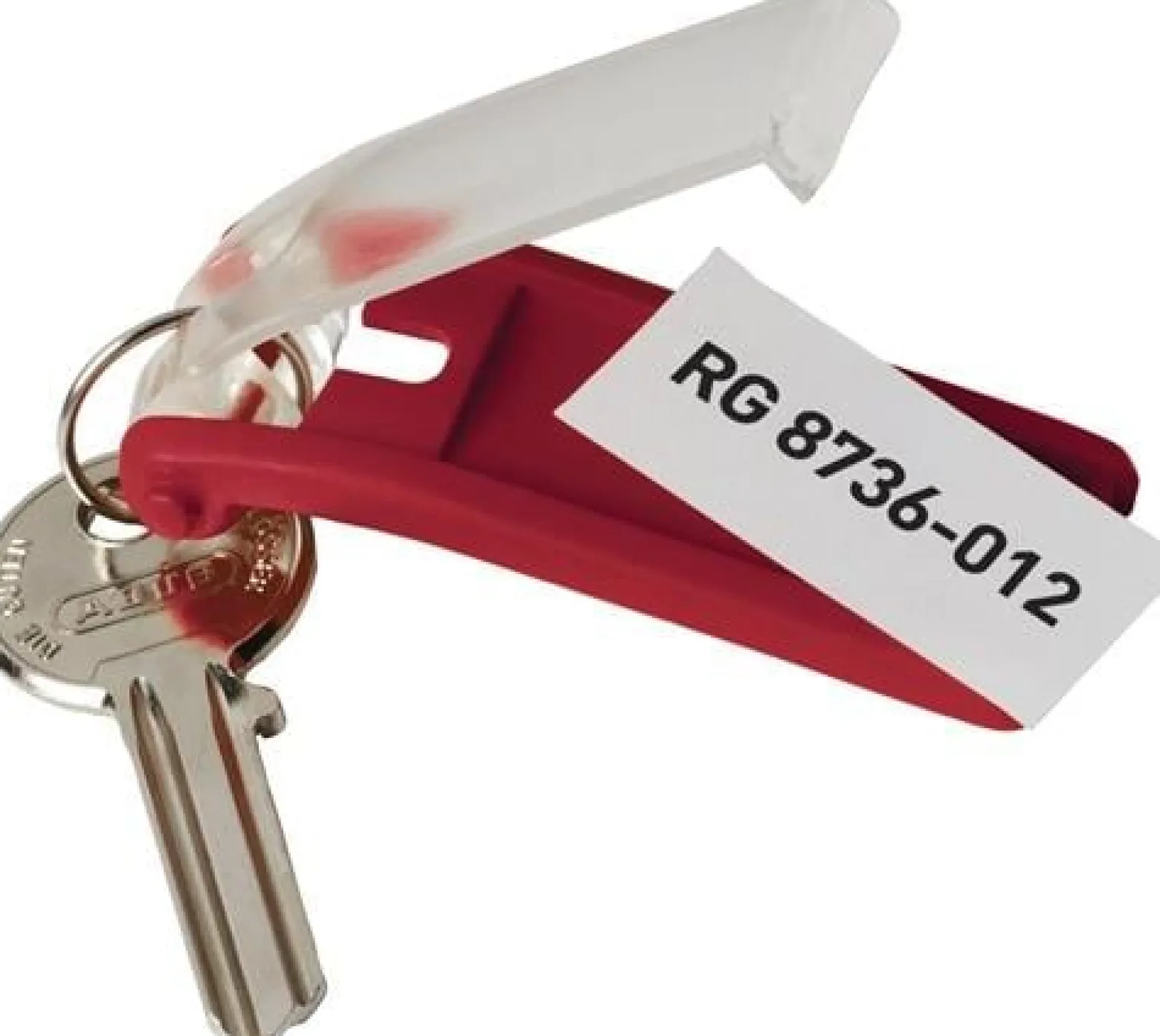 DURABLE Schlüsselanhänger Key Clip rot Ku. - 1957-03