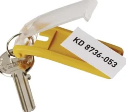 DURABLE Schlüsselanhänger Key Clip gelb Ku. - 1957-04
