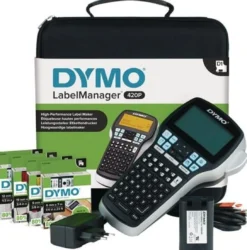 Dymo Beschriftungsgerät Label MANAGER 420 P Schriftbandbreiten 6, 9, 12, 19 mm - S0915480