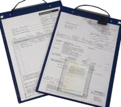 Eichner Auftragstasche mit Klettverschluss und 2 Fächern blau - 9015-00460