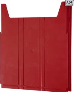 EICHNER Wandsortierer BIG Anbaumodul rot B262xT42xH302mm - 9218-05054-020