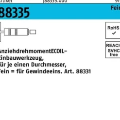 Einbauwerkzeug R 88335 M20x 2 Stahl 1 Stück AMECOIL
