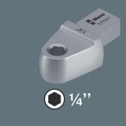 Einsteckbitadapter 7774/1 1/4 Zoll 9x12mm CV-Stahl WERA