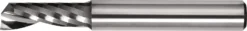Einzahnfräser Typ W D.10mm VHM 25Grad HA Z.1 lang TECWERK