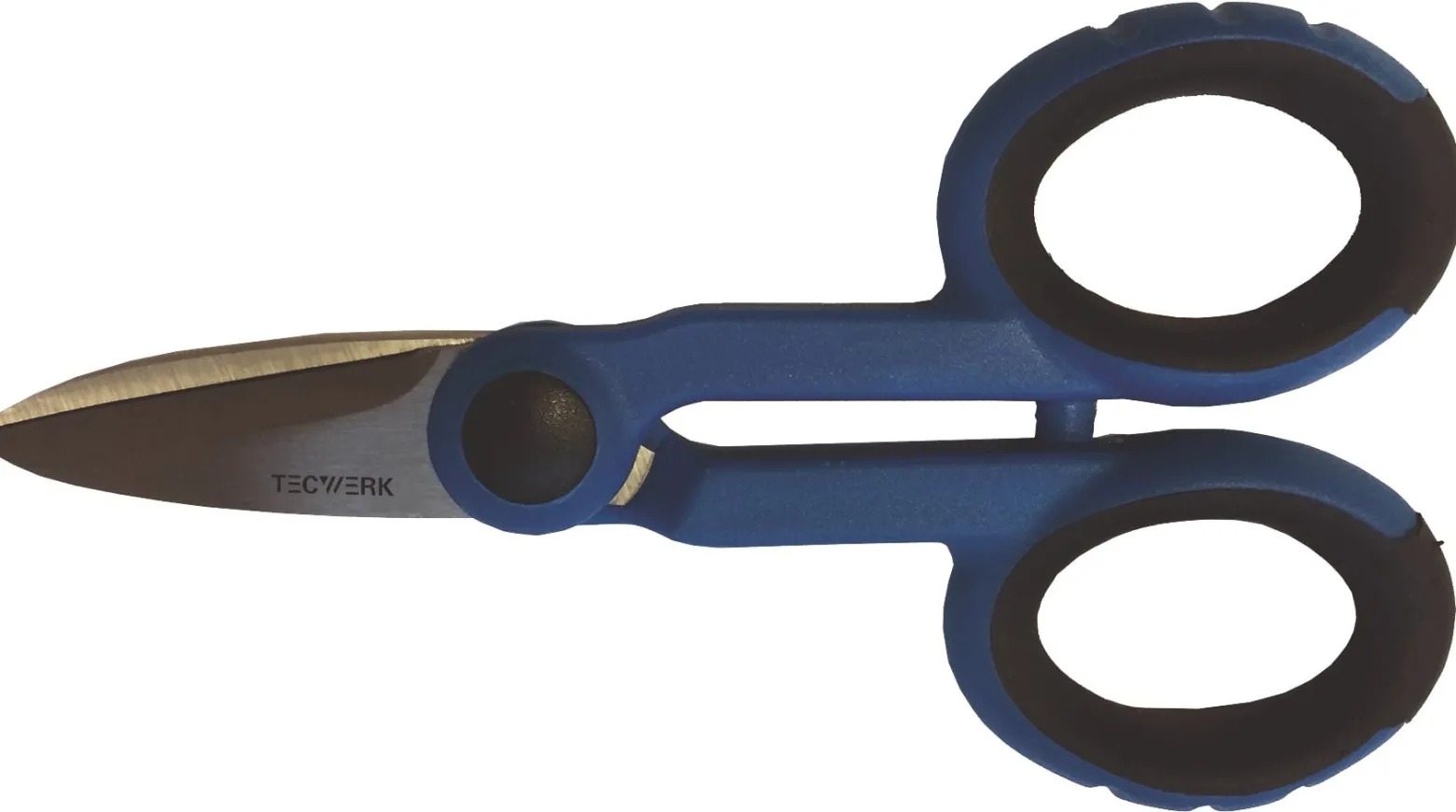 Elektriker-/Handwerkerschere L.140mm 2K-Kunststoff TECWERK