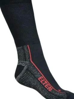 ELTEN Funktionssocke Perfect Fit Socks Größe 39-42 schwarz / grau - 9000200041 / 39-42