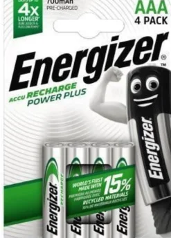Energizer Akku Recharge PowerPlus E300626600 AAA/HR3 4 St./Pack.