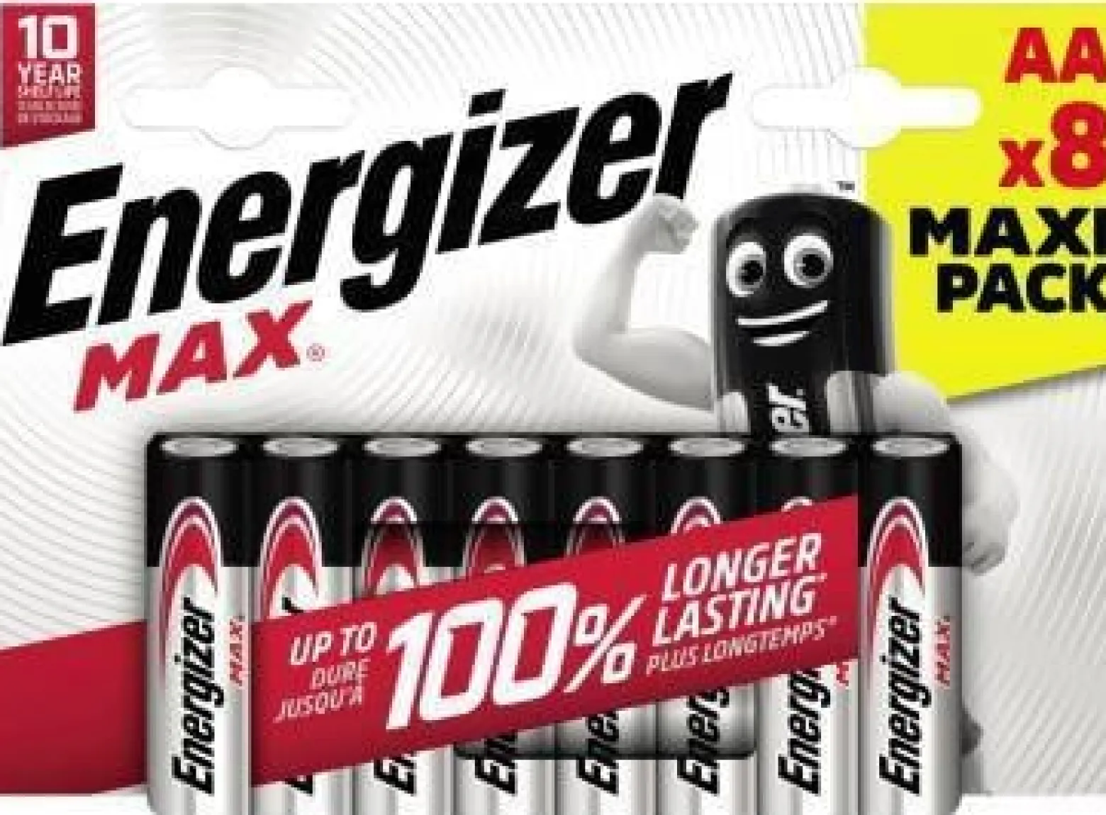 Energizer Batterie Max Alkaline E303324700 AA LR6 8St.