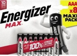 Energizer Batterie Max Alkaline E303324100 AAA LR03 8St.
