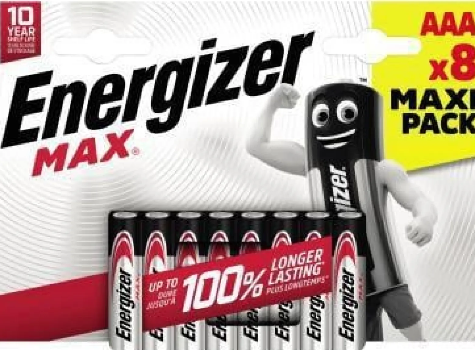 Energizer Batterie Max Alkaline E303324100 AAA LR03 8St.