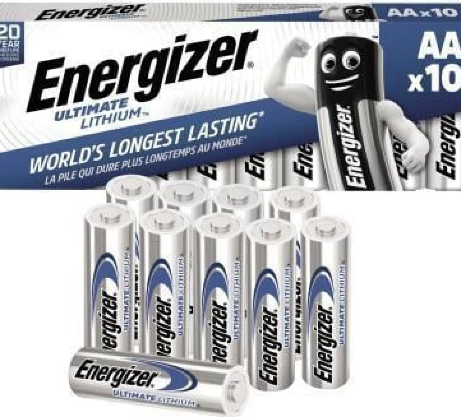 Energizer Batterie Ultimate E301535501 AA/Mignon/L91 10 St.