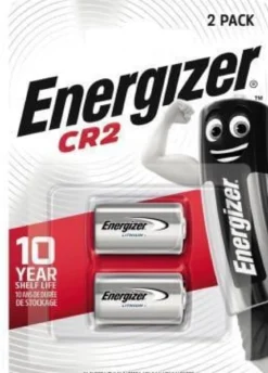 Energizer Fotobatterie CR2 E300783802 Lithium 2 St./Pack.