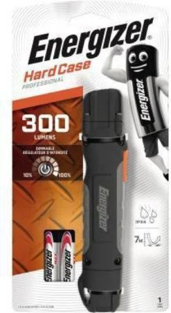 Energizer Taschenlampe Hardcase 2AA E301746801 LED Kunststoff