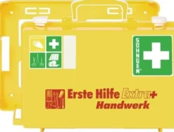 Erste Hilfe Koffer Extra+ Handwerk B310xH210xT130ca.mm leuchtgelb SÖHNGEN