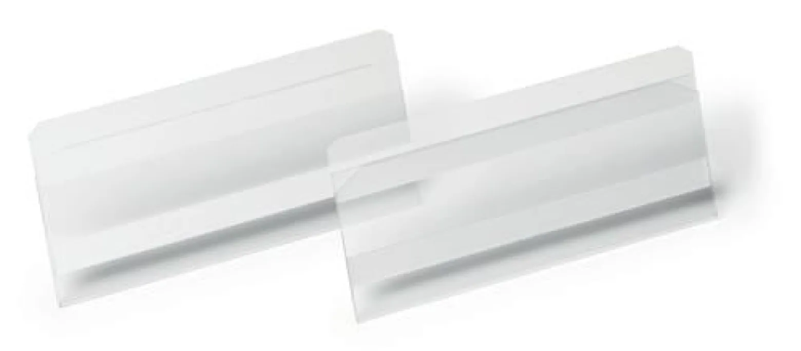Etikettentasche B150xH67mm transp.selbstkl.DURABLE