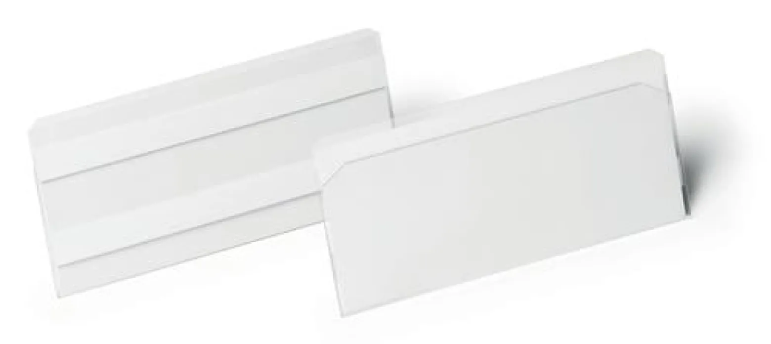 Etikettentasche B150xH67mm transp.selbstkl.DURABLE