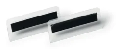 Etikettentasche B100xH38mm transp.magn.DURABLE